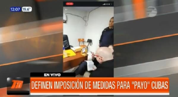 Paraguayo Cubas amenaza e insulta a juez durante su audiencia