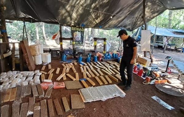 Destruyen producción y logística narco en Zanja Pytã