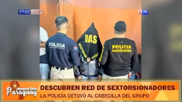 Policía descubre red de sextorsión compuesta por transexuales