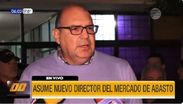 Carlos García asume como nuevo director del Mercado de Abasto
