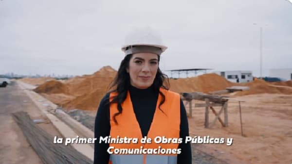Peña presenta a su futura ministra de Obras Públicas