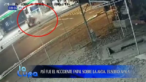 Violento accidente deja como saldo un muerto y un herido en Asunción