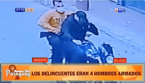 Hombres armados roban G. 56 millones de Centro Municipal