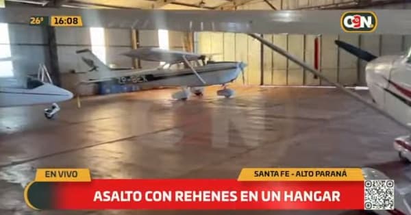 Reportan intento de asalto con toma de rehén en Alto Paraná