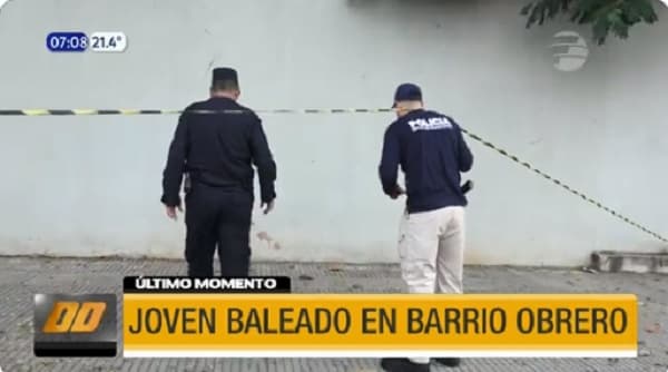 Balean a un joven en inmediaciones de la Nueva Olla