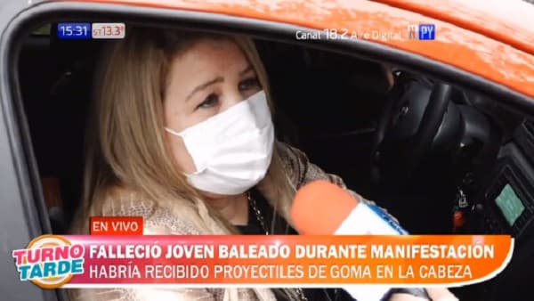 Confirman fallecimiento de joven herido en manifestación