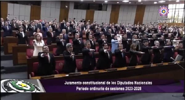 Diputados juran para el nuevo periodo 2023 – 2028