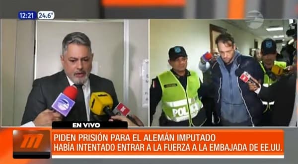 Decretan prisión preventiva para alemán imputado