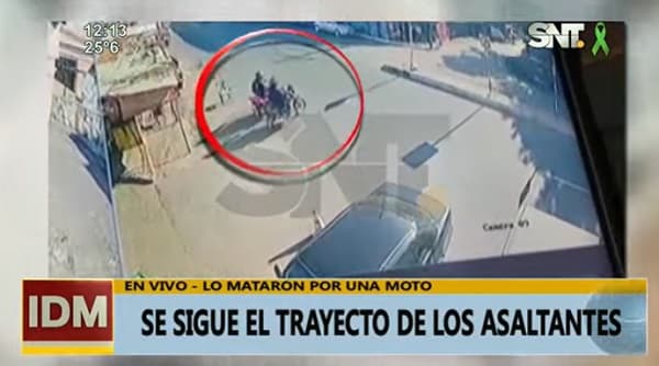 Asesinos de motociclista huyeron hacia el Mercado 4, según hipótesis policial
