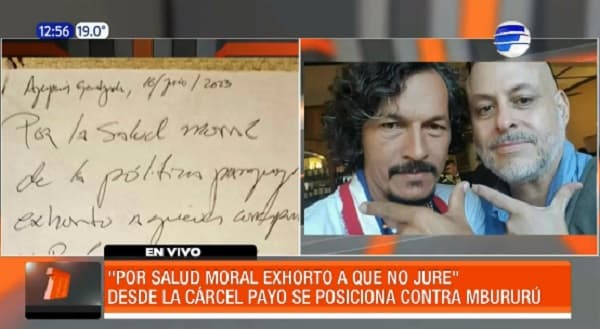 Payo pide que Mbururu no jure por la “salud moral de la política”