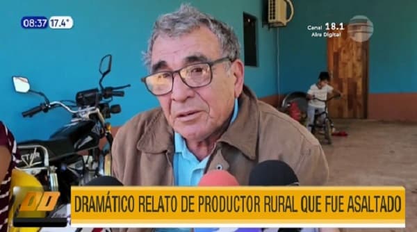 Asaltantes llevan G. 30 millones y una camioneta de un productor de Belén