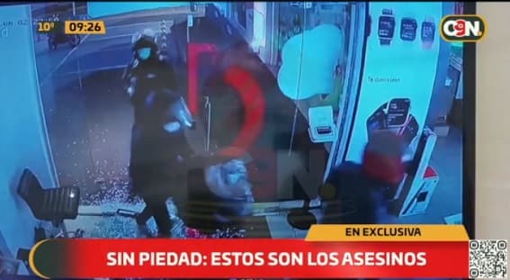 Revelan imágenes de fatal asalto en Villa Morra