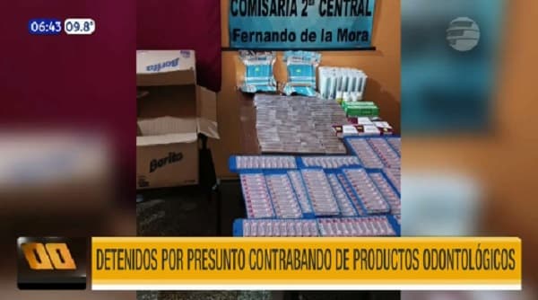 Detienen a dos argentinos por transportar productos odontológicos de “contrabando”