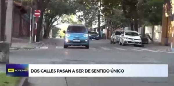 Anuncian cambio de sentido de calles en Asunción