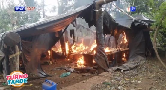 Destruyen y queman 11 campamentos dedicados a la producción de marihuana