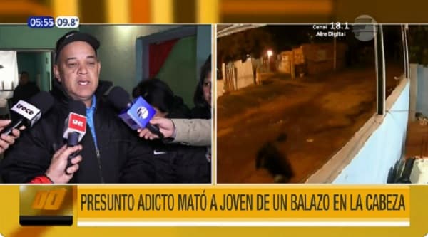 “Adicto” mata a joven de un balazo en la cabeza en el Bañado Tacumbú