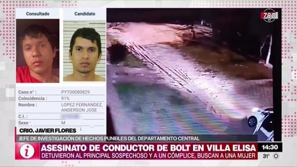 Detienen al principal sospechoso del crimen de conductor de Bolt