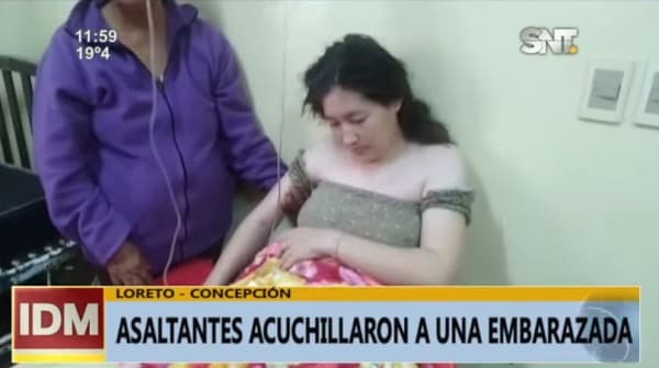 Concepción: Acuchillan a una mujer que no sabía que estaba embarazada