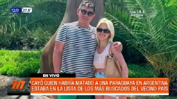 Detienen en Paraguay a un “feminicida” buscado en la Argentina