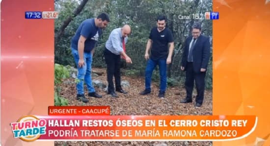 Hallan restos óseos en cerro de Caacupé y no descartan que se trate de mujer desaparecida
