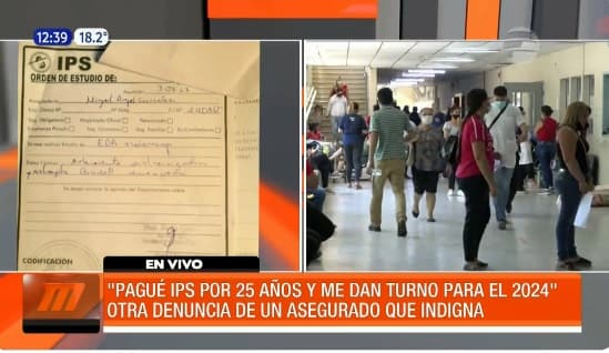 Asegurado del IPS deberá esperar hasta el 2024 para realizarse estudio “urgente”