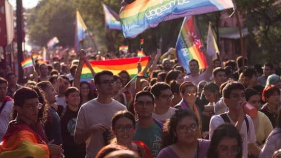 Se realiza Marcha del Orgullo LGBTI+ en Asunción
