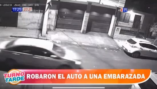 Embarazada denuncia robo de su vehículo en Asunción