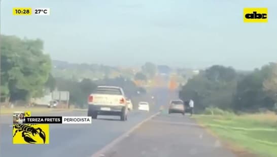 Delincuentes asaltan a funcionarios de gasolinera y se alzan con G. 100 millones