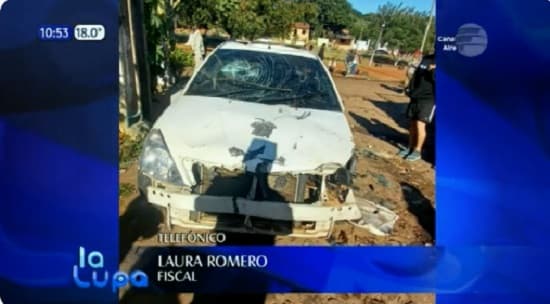 Joven es arrollada por su expareja y se encuentra grave