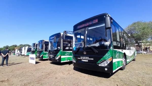 Ómnibus eléctricos empiezan a operar en CDE