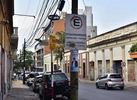 Implementación del estacionamiento tarifado en Asunción es inminente