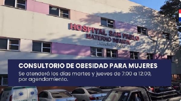 Habilitan consultorio de obesidad en el Hospital San Pablo