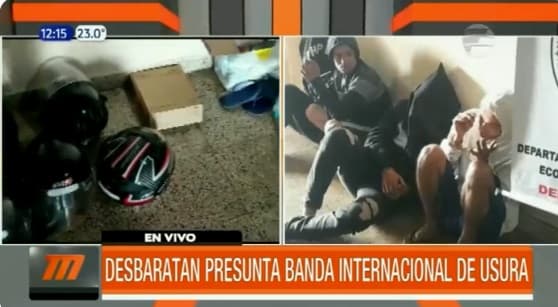 Detienen a colombianos sospechosos de usura y extorsión en Encarnación