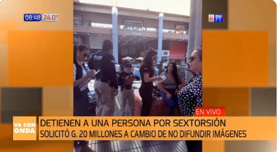 Detienen a influencer por caso de sextorsión