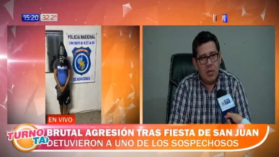 Detienen a sospechoso de agresión tras fiesta de San Juan