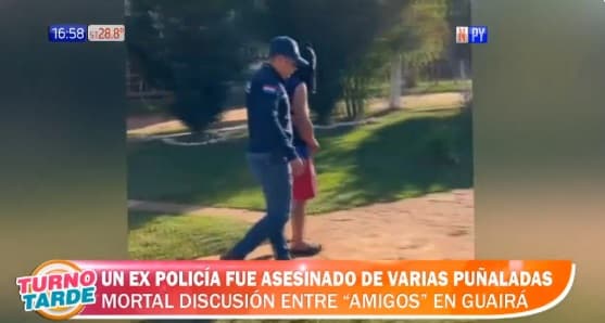 Asesinan a puñaladas a expolicía tras ronda de tragos en Guairá