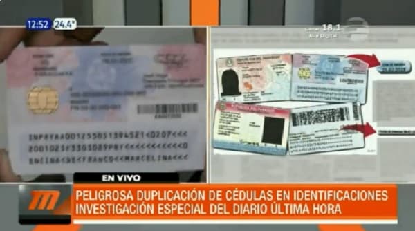 Exponen el peligro de duplicación de cédulas en Identificaciones