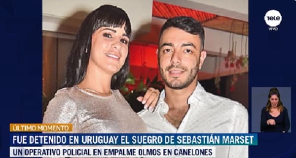 Detienen al suegro de Sebastián Marset en Uruguay