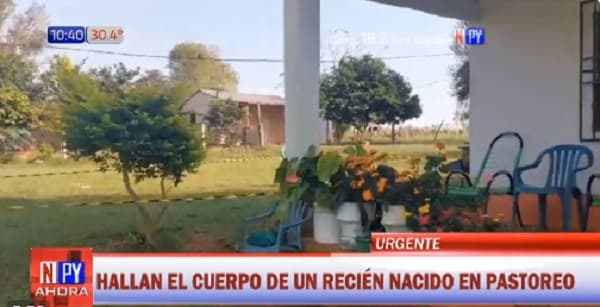 Hallan cuerpo desmembrado de recién nacido en Pastoreo