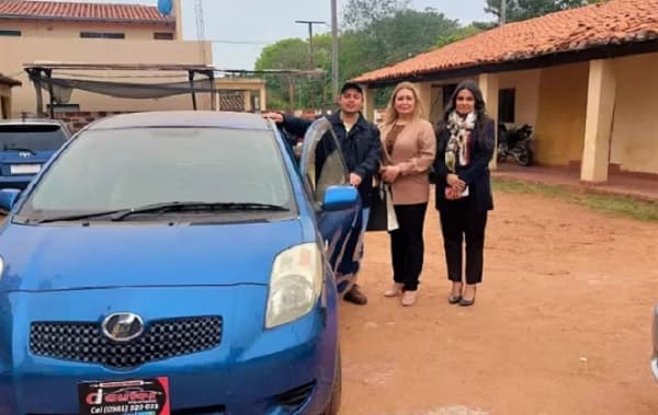 ¡Doble ganador en Yaguarón! Una rifa, dos dueños y un Toyota Vitz