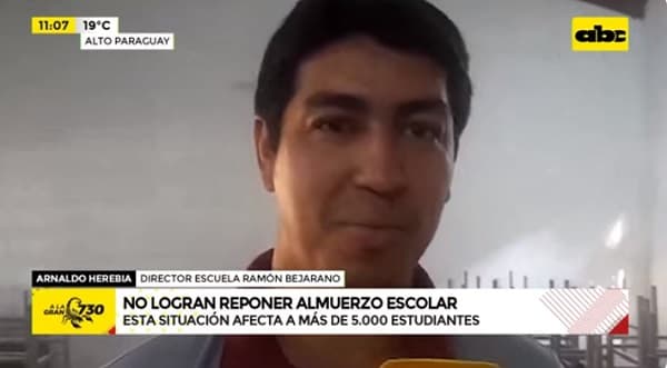 Más de 5.000 alumnos no reciben almuerzo escolar, denuncian