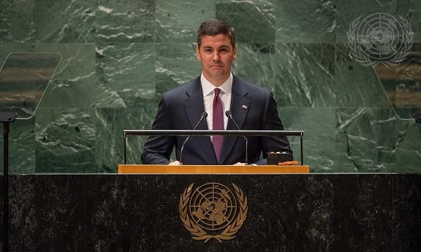 Santiago Peña: Fortalecimiento de lazos internacionales y avances diplomáticos en la ONU