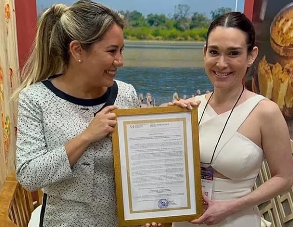 Lali González, Embajadora Turística del Paraguay
