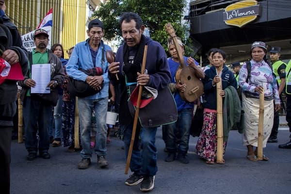 Pueblos originarios marcharán por sus derechos en Asunción