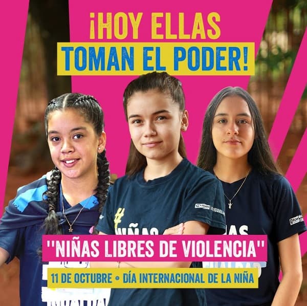 “Niñas Poderosas” alzan su voz en el Día Internacional de la Niña