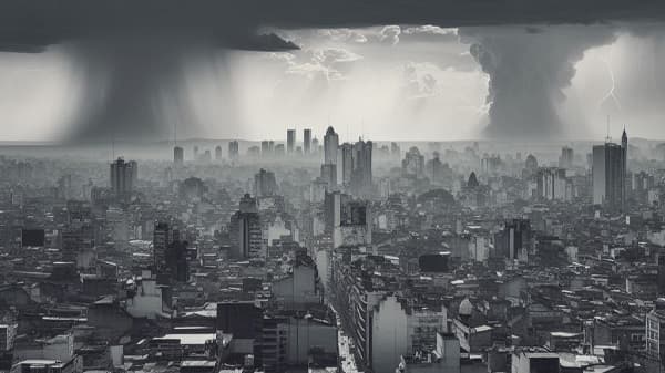 Viernes caluroso con lluvias y alta humedad: Cautela ante las tormentas eléctricas