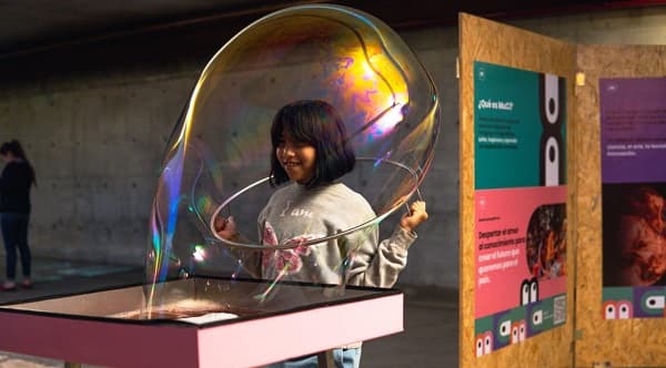 El MuCi despierta la curiosidad científica en el Parque Caballero