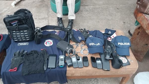 Desmantelan peligrosa banda en Capiatá: detienen a un miembro y confiscan material policial