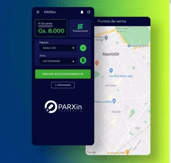Estacionamiento tarifado en Asunción: Nueva app en prueba a partir de mañana