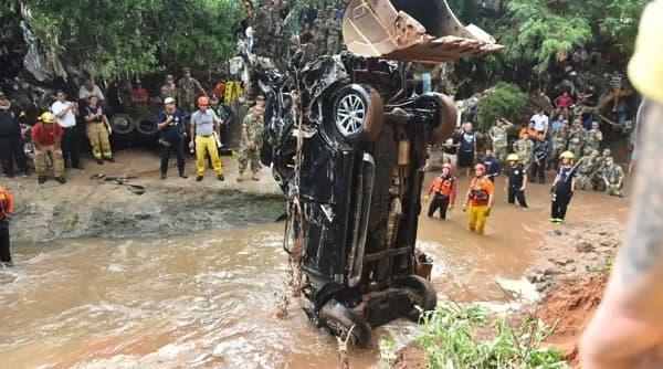 Operativo de rescate en Lambaré: Recuperan vehículo militar, pero los soldados siguen desaparecidos